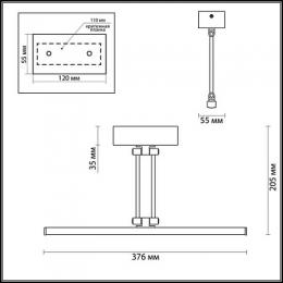 Подсветка для картин Odeon Light Sarta  - 2